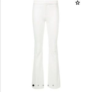 Derek Lam 10 Crosby white flared trousers size 2